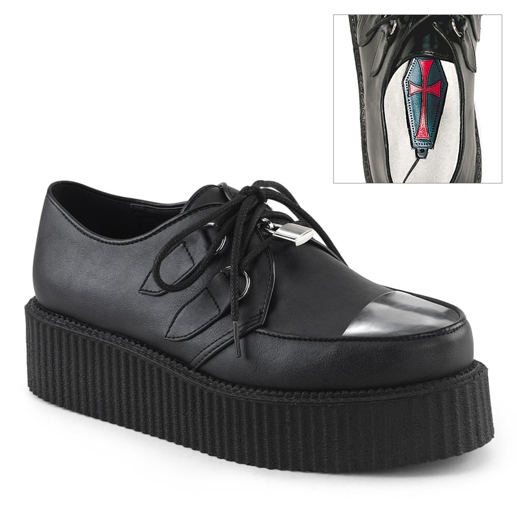 Creepers Demonia V Creeper 515 Panske - Čierne | SK-754377